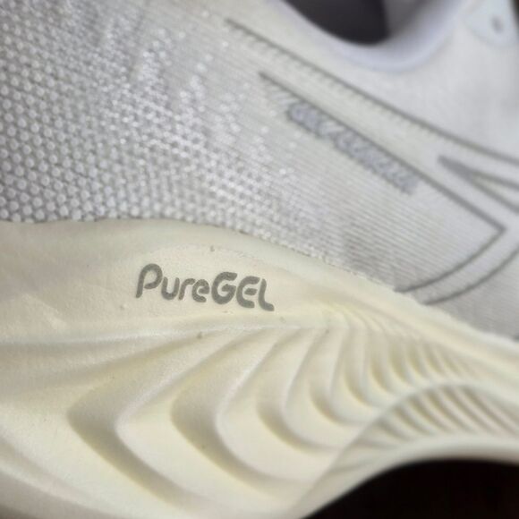 Asics Gel Cumulus 25 Running Shoes White Beige Women's 11.5 Training FF Blast+ - Picture 14 of 15